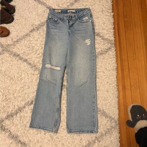 Levi's Light Blue Flare Jeans
